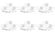 American Lighting MVP Three Puck Kit, Easy to Install Dimmable Swivel Puck Lights, Linkable, cETLus Listed, 2-3/4-Inch Diameter, 4.3-Watt, 2700K White Finish, 3-Pack Puck Kit