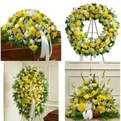 4 PC. " RAY OF LIGHT " FUNERAL PACKAGE