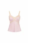 LoveShackFancy Lirena Top- Orchid