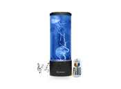 14" Jellyfish Mood Lamp, Bluetooth Speaker With LED Lights and Remote