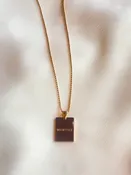 "WORTHY" empowerment necklace by mila + stevie — The Secret Ingredient - Indianapolis