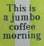 HO2622 (TS) -  JUMBO COFFEE SQUARE