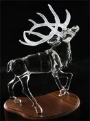 Bugling Elk — Lawrence Family Glass Blowers