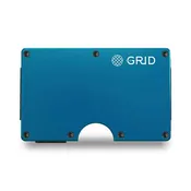 Grid Wallet - Blue Aluminum