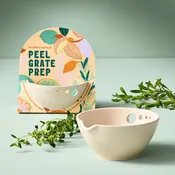 Peel, Grate & Prep Dish