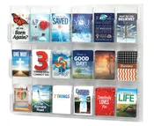 18-Pocket Wall-Mount Tract Rack (IMPERFECT)