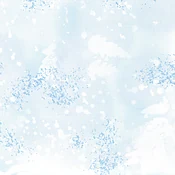 Benartex Fabric - Fossil Fern - Powder Blue