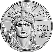 1 Ounce Platinum American Eagle Coin