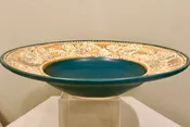 Handmade Pottery Wide Rimmed Bowl