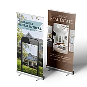 Economy Retractable Banner Stands