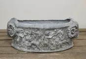 Antique Lead Windowbox Planter