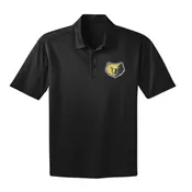 Mt. Juliet Bears Dri-Fit Polo in Black or Charcoal w/ Bear