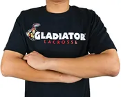 Gladiator Lacrosse 100% Cotton Logo T-Shirt
