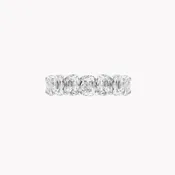 Antique Cushion Cut Diamond Eternity Band .30