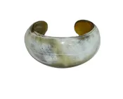 Buffalo Horn Dome Shape Cuff