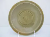 Antique Chinese CELADON Ming Style LONGQUAN Shallow Bowl Dish