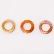 14mm Rainbow Copper Brushed Link