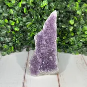 4.25" Amethyst Geode Portal  - Raw, Self-Standing Wonder