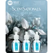 Arctic Air - Fragrance Oil Plug In Air Freshener 3pk