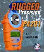 Brix Refractometer – Brix Scale – 0 to 56 Brix – MISCO PA201
