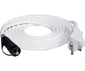 10′ 208-240V PHOTOBIO VP Harness, 6-15P, 18AWG (White)