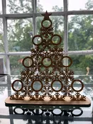 Basswoood Plywood 2026 Christmas Tree — Bead Soup