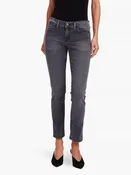 Allen Mid Rise Slim Straight Jeans
