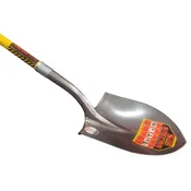Structron Round Point Fiberglass Shovel