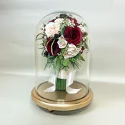 Keepsake Hand-Tied Bouquet in Dome