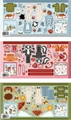 Story Animals Through the Year Doll Panel of the Month by Jennifer Long for Riley Blake Designs