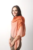 Almond Ombre Diamond Cashmere Scarf