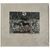 Ring Round the Moon — Generation Art and Frame