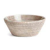 Burma Rattan Serving Bowl