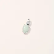 Amazonite Teardrop Charm