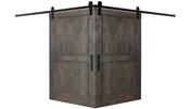 2 Panel Corner Barn Door