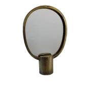 Gold Tabletop Mirror