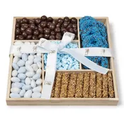 Baby Boy Wooden Gift Tray