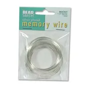 1.75″ Memory Wire for Child’s or Small Adult Bracelet, 1 ounce, Silver
