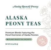 Alaska Peony Tea Sachet Box