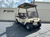 Club Car DS 4 Passenger Beige Golf Cart -#4574A