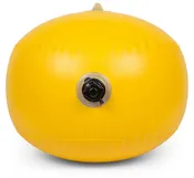 24" Seaside Round Swim Course Marker Buoy - YELLOW