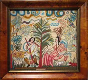 A Couple in an Exotic Landscape circa 1730