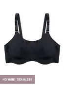 Back open bra-Beige