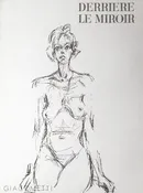 Alberto Giacometti Derriere Le Miroir Nude Art