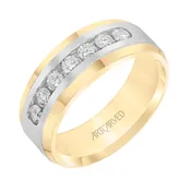 3/4ct tw channel set diamond ring