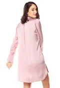 Boyfriend Style Long-Sleeved Nightgown
