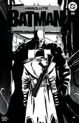 ABSOLUTE BATMAN #24 JORGE FORNES THIRD EYE EXCLUSIVE BLACK & WHITE EDITION (Release Date: 09/23/2026)