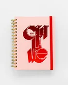 12 Month Medium Planner - C'est La Vie Pink