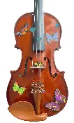 Butterfly Dream Bejeweled Violin Outfit