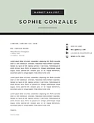 Sophie Gonzales Cover Letter